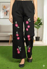 Embroidery stach pant