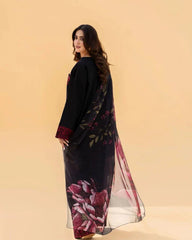 Zaroon – Luxury Embroidered 3-Piece Lawn Set with Farshi Shalwar