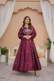 ELEGANT FLAIR HANDMADE 2-PC FROCK