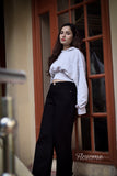 Simple Wide Leg Jeans For Girls/Women