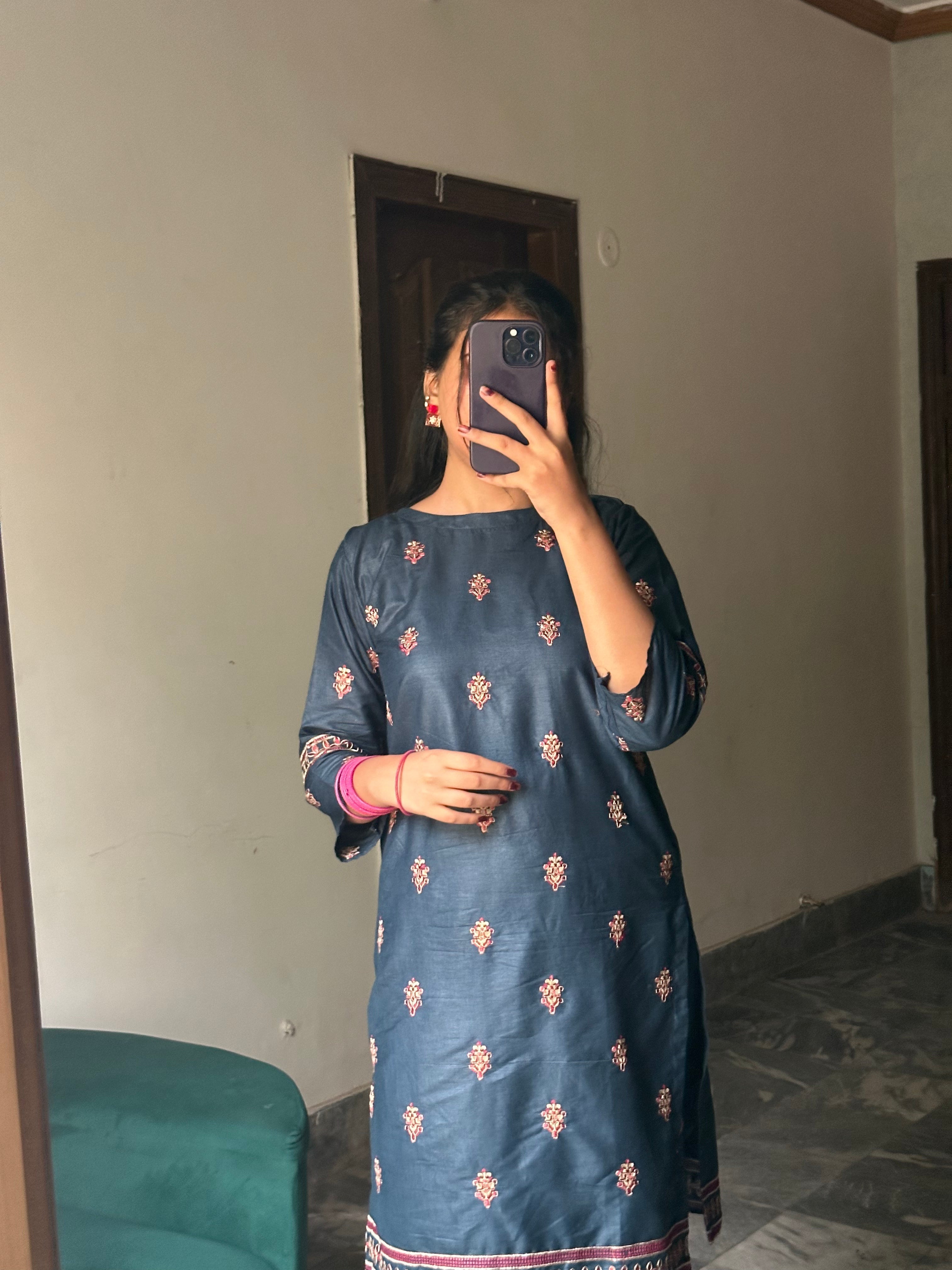 New Anaya EMB Cotton 2Pcs