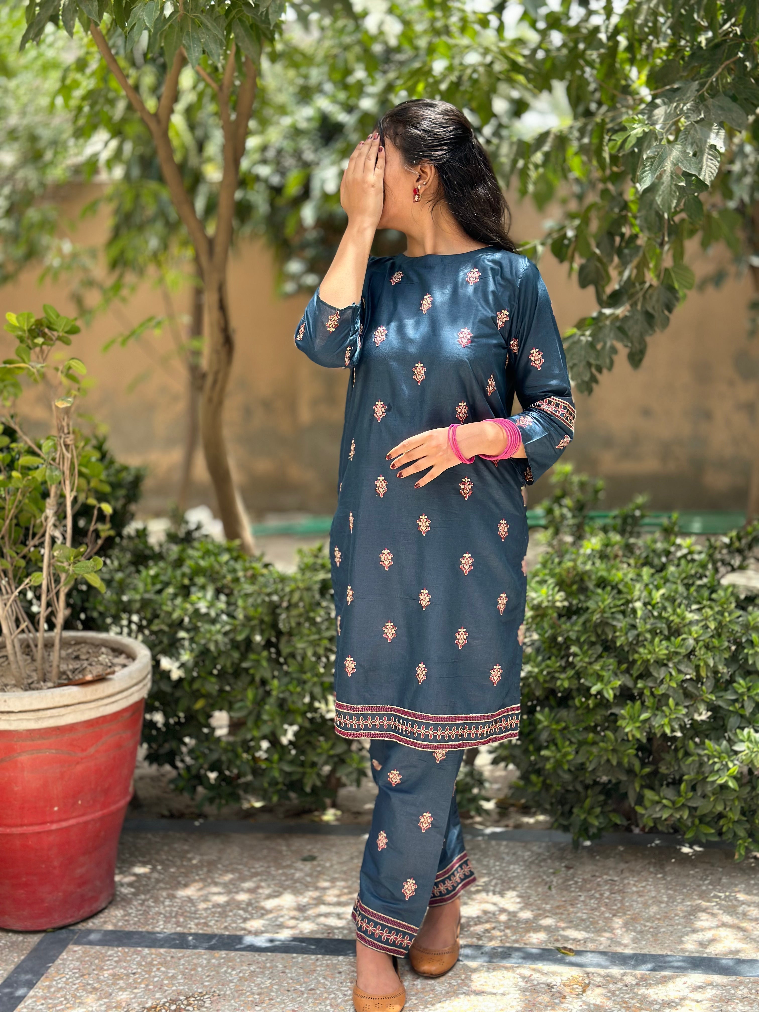New Anaya EMB Cotton 2Pcs