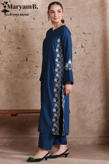 Straight Embroidered Shirt & Trouser