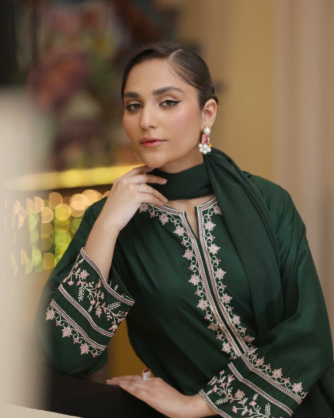 Adaab Embroidery Long Length 2Pc Stitched Suit