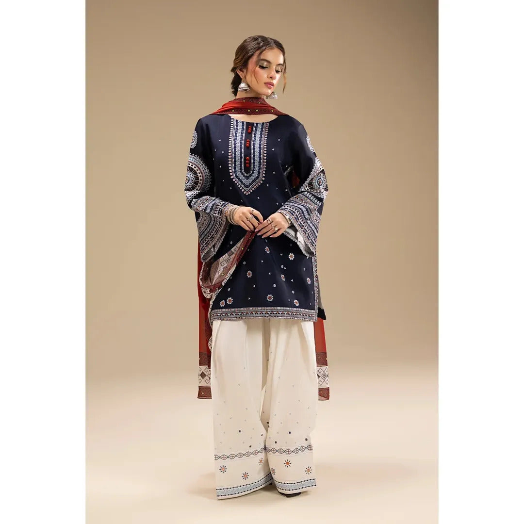 Rangrez - Heavy Embroidery 3 PC Suit (STICHHED)