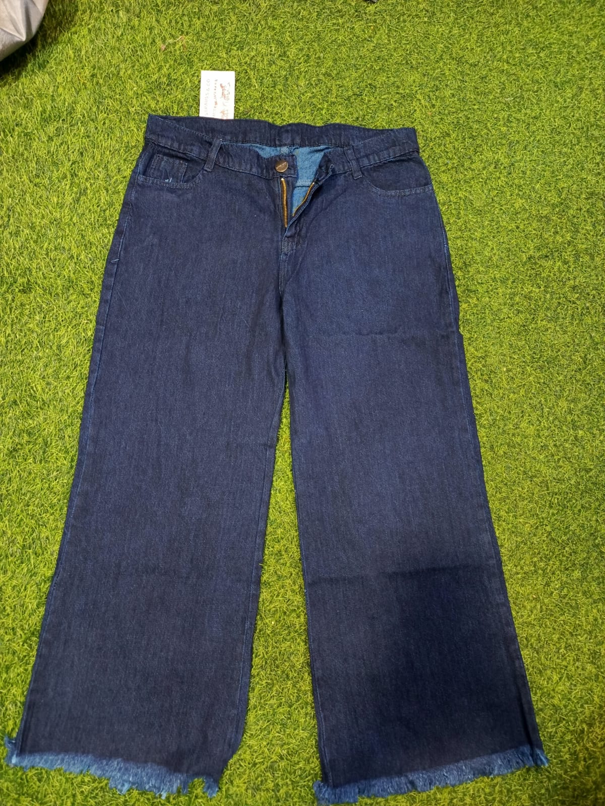 Simple Wide Leg Jeans For Girls/Women