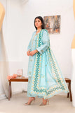 Doria Cotton Embroidery 3Pc Stitched Suit