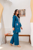 Doria Cotton Embroidery 2Pc Stitched Suit