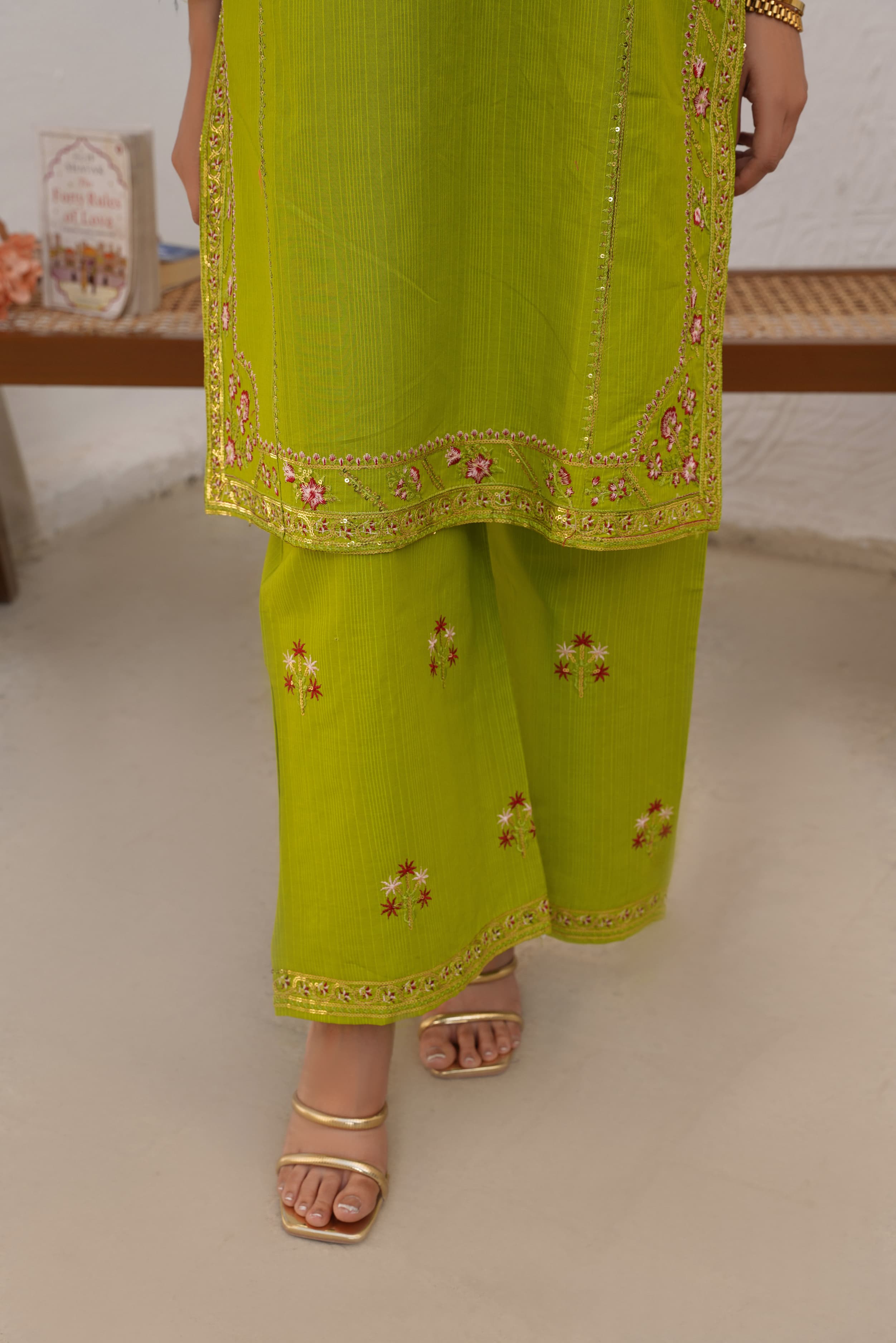 Doria Cotton Embroidery 3Pc Stitched Suit