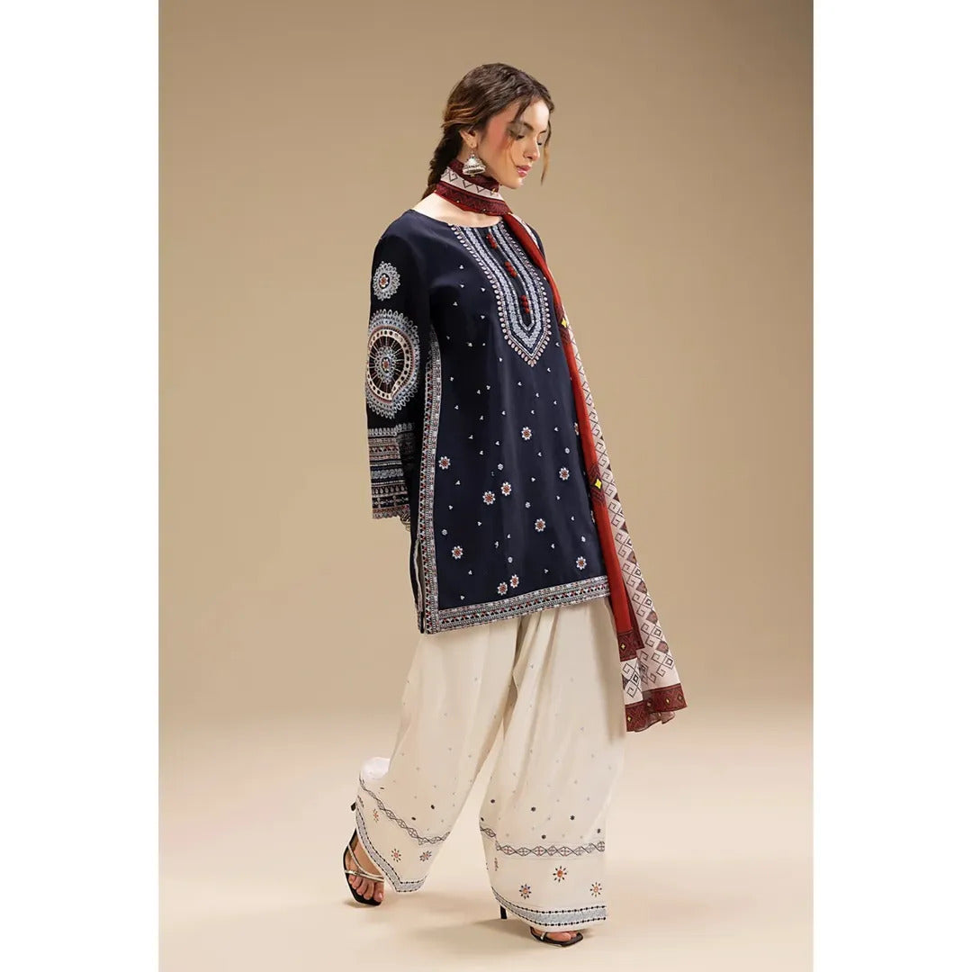 Rangrez - Heavy Embroidery 3 PC Suit (STICHHED)