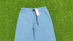 Light Blue Denim Wide-Leg Trouser