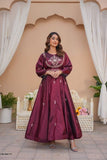 ELEGANT FLAIR HANDMADE 2-PC FROCK